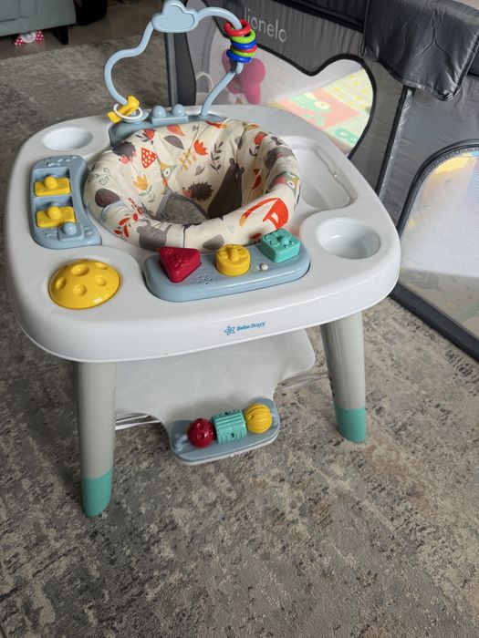 Masuta/ centru de activitati bebelusi + CADOU Salteluta de joaca bebe
