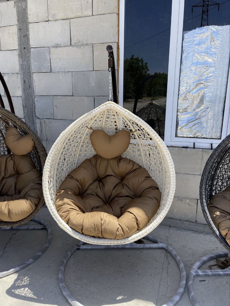 Качеля ротан плетёная