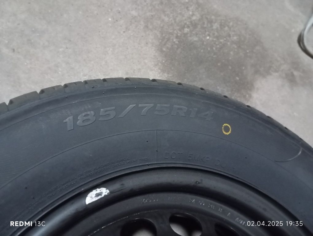 Продам шины с дисками  R 14 на Шевролет Кобальт