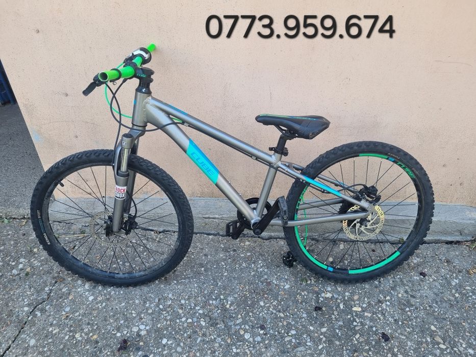 Bicicleta copii cube Acid 24 frana disc, defecta