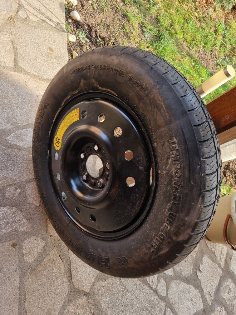 Резервна гума патерица за Opel Antara 155/90/16