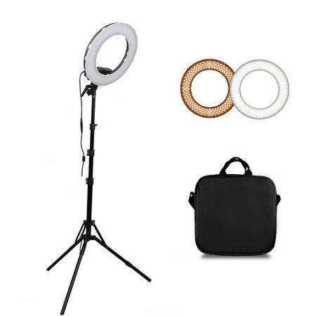 Lampa circulara LED+ geanta si telecomanda wifi/ Ring Light 45CM RL18T