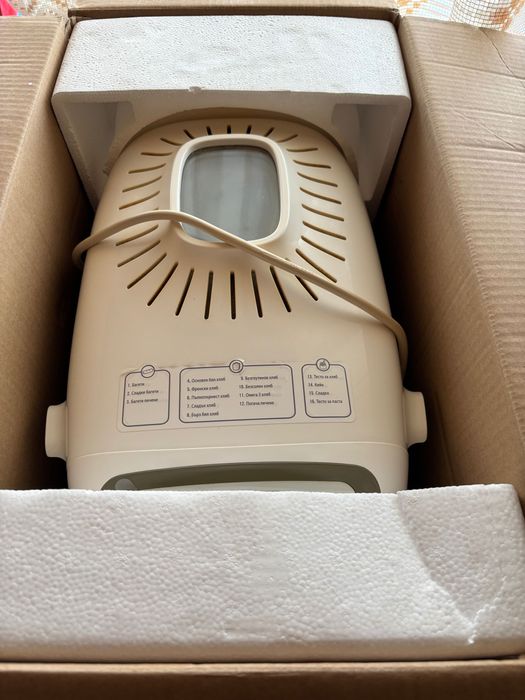 Хлебопекарна Moulinex Home Bread Baguette, 1600 W, 1.5 кг, 16 програми