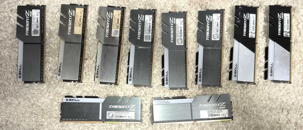 Memorie G.Skill Trident Z RGB 32GB DDR4 3600MHz CL18 Dual Channel Kit