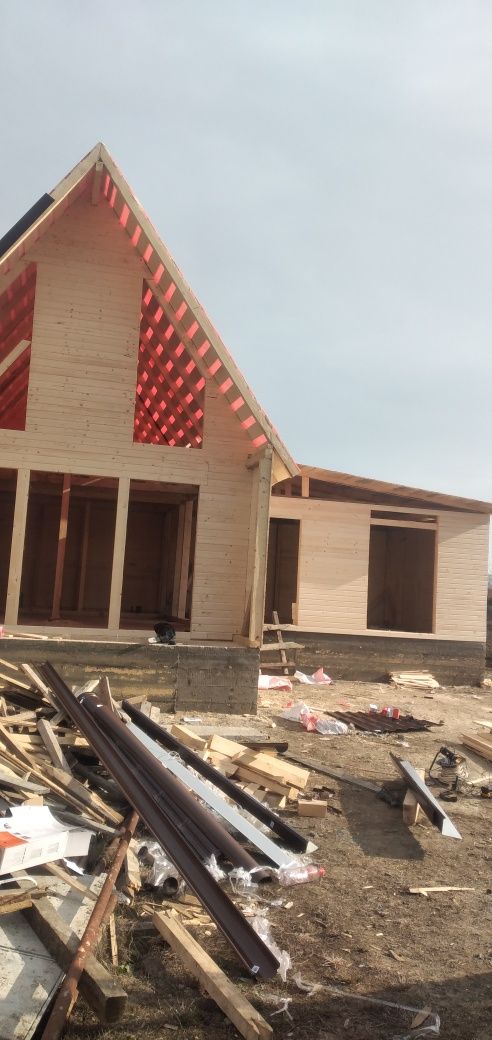 Casa Modulara, Garaje Auto, Containere stil birou din panou sandwich