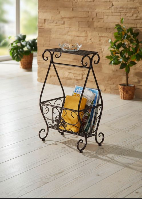 Etajera fier forjat vintage