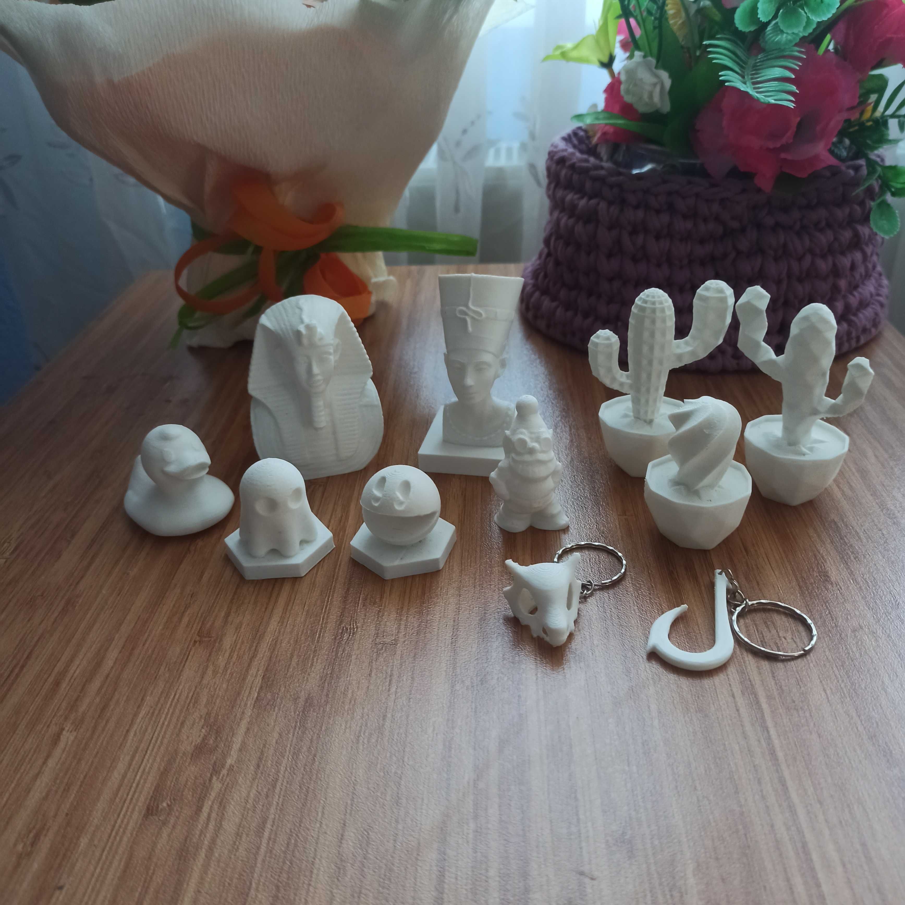 3D модели изработени на 3D принтер