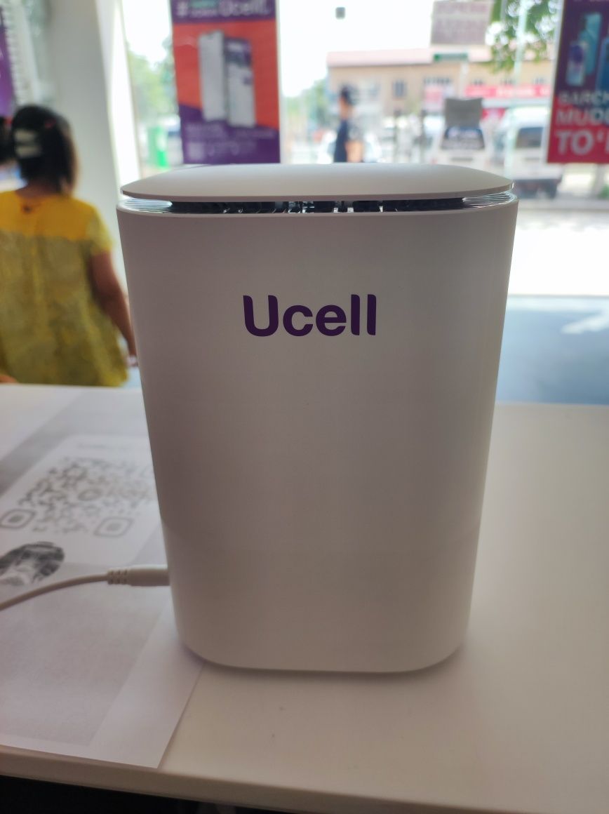 Ucell dan ajoyib yangilik Wifi router