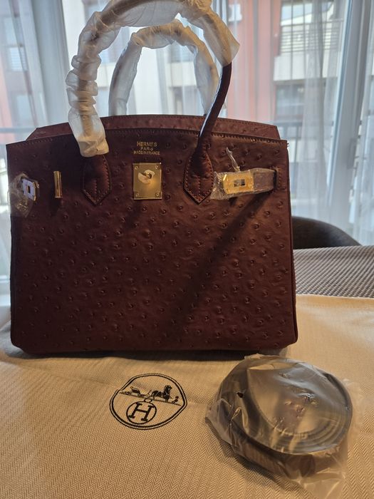 Налична Hermes бордо