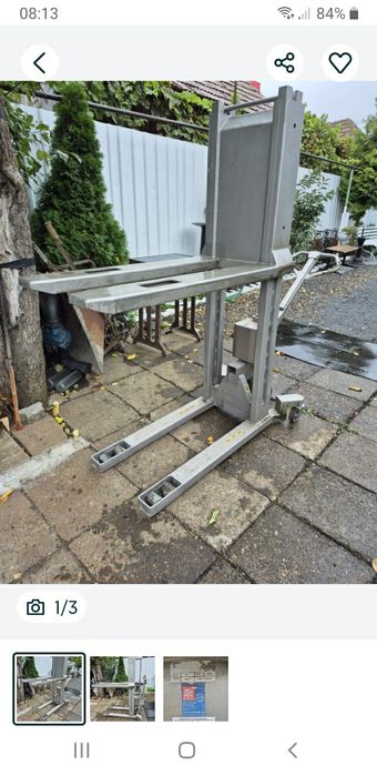 Liza/transpalet otel inoxidabil (inox)