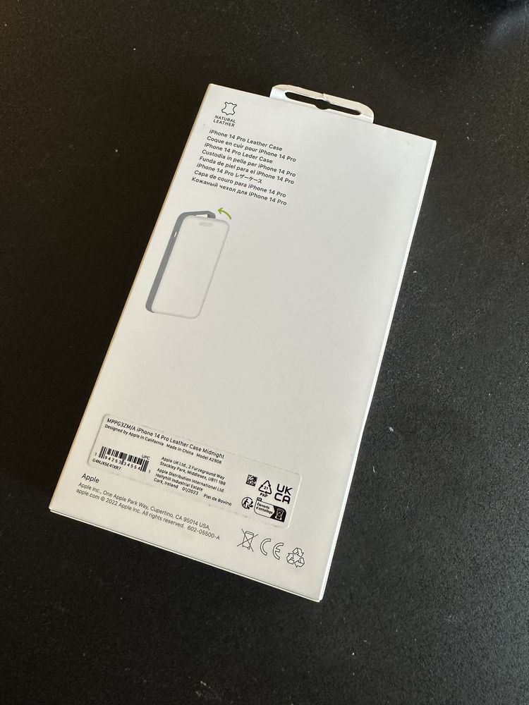 Husa piele originala iphone 14pro