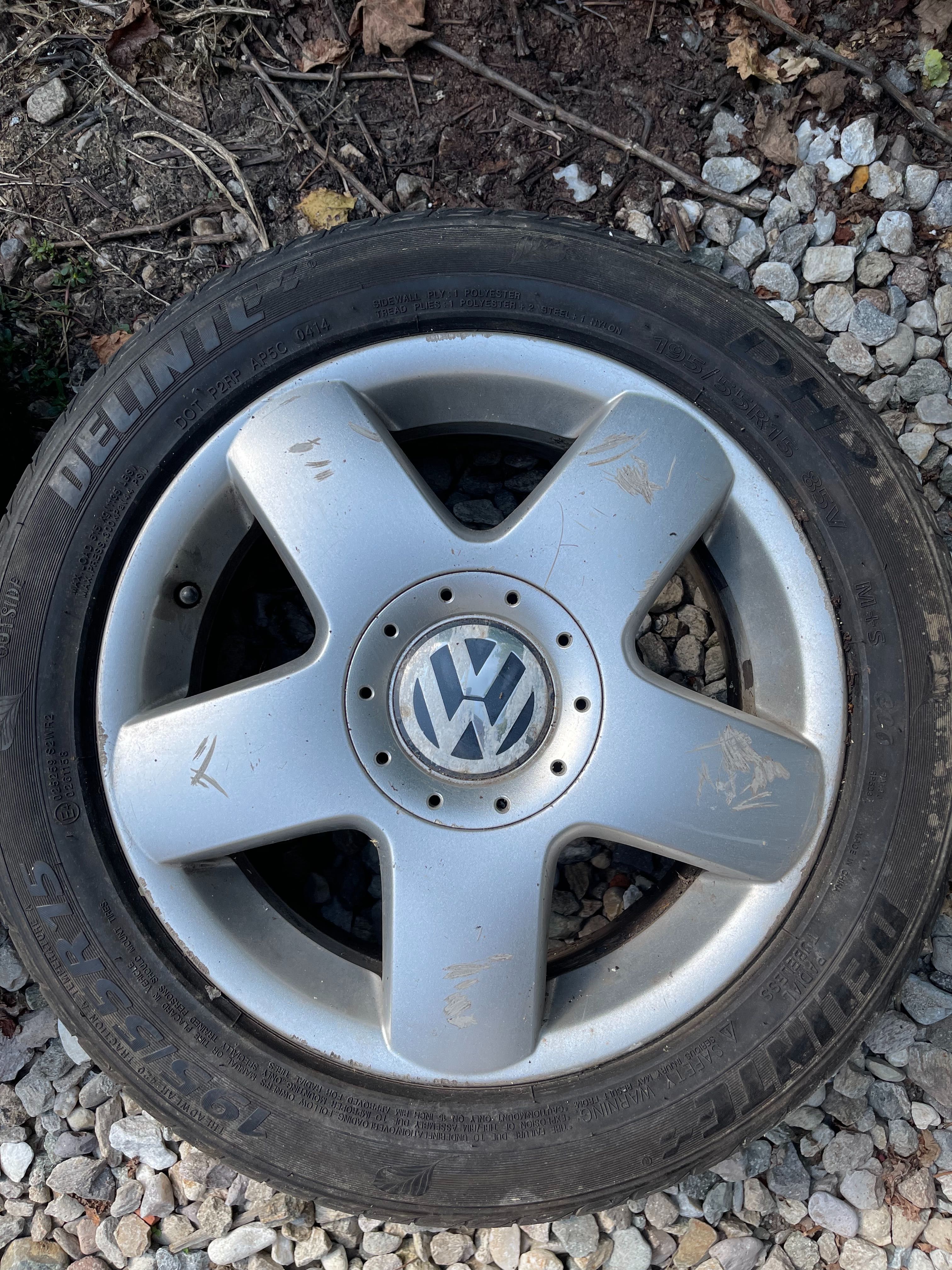 VW алуминиеви джанти 15” 5х100