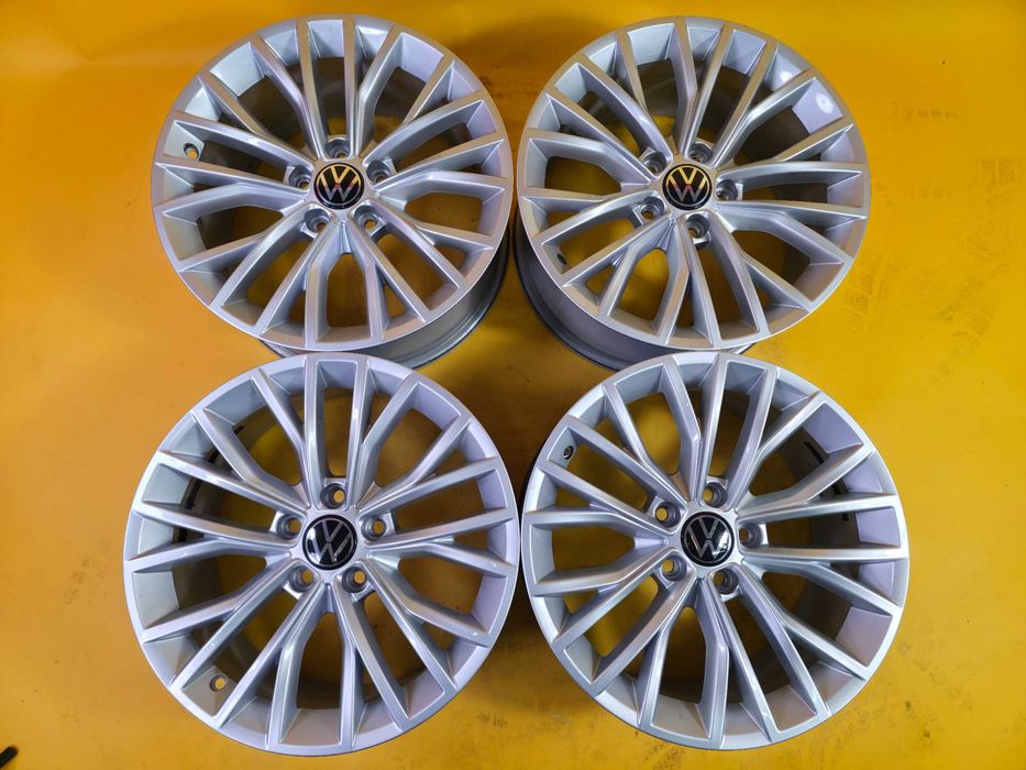 4 Jante Aliaj 5x112 17'' OE VW Arteon Golf Passat Tiguan Sharan Touran