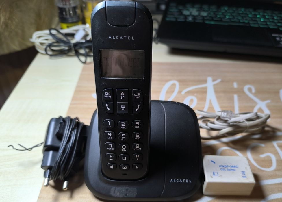 Telefon fix Alcatel+Splitter DSL