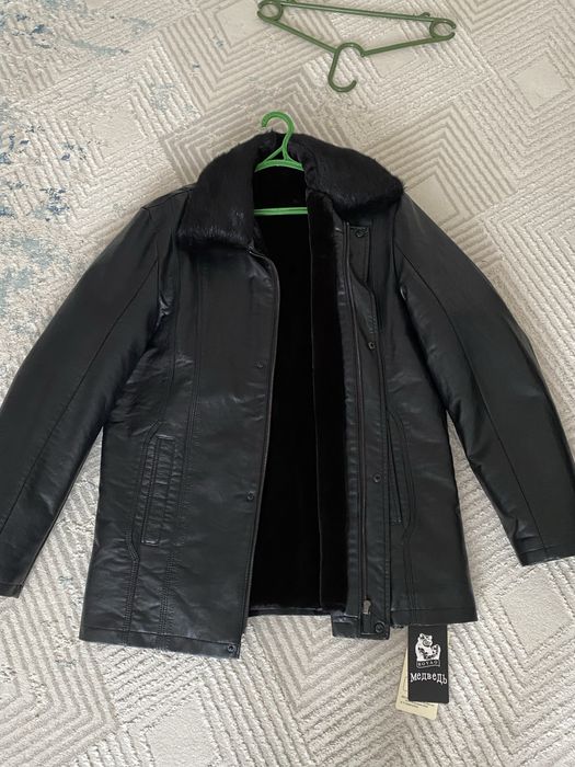 кожанная куртка для мужчин внутри есть мех
