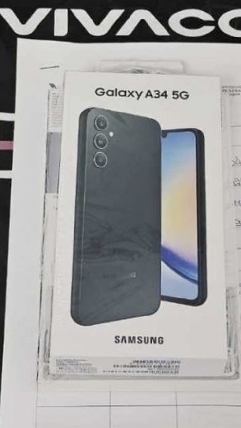 НОВ Samsung A34 128 GB 5G 24м. ВИВАКОМ