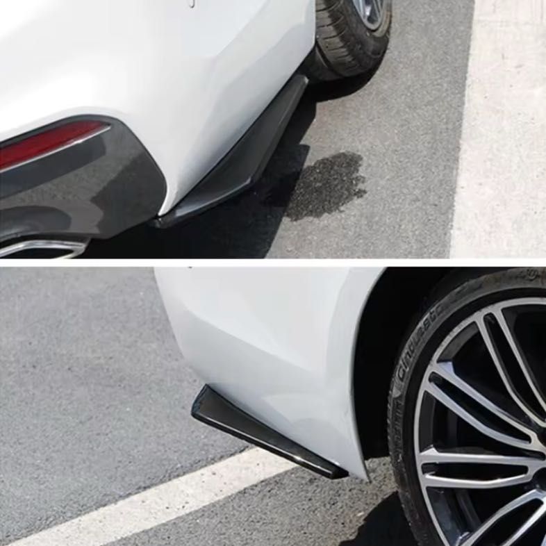 Добавки задна броня BMW E60/E61/E90/E91 – черен гланц