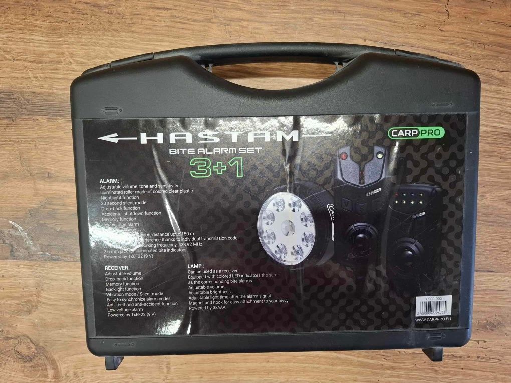 СИГНАЛИЗАТОРИ Carp Pro Hastam 3+1 с лампа