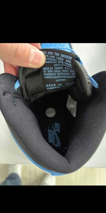 Jordan 1 unc toe