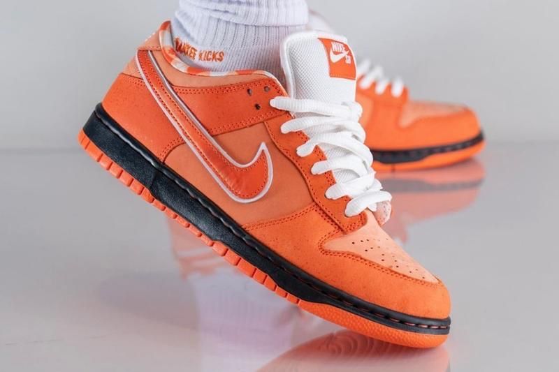 Nike SB Dunks “Orange Lobster” 36