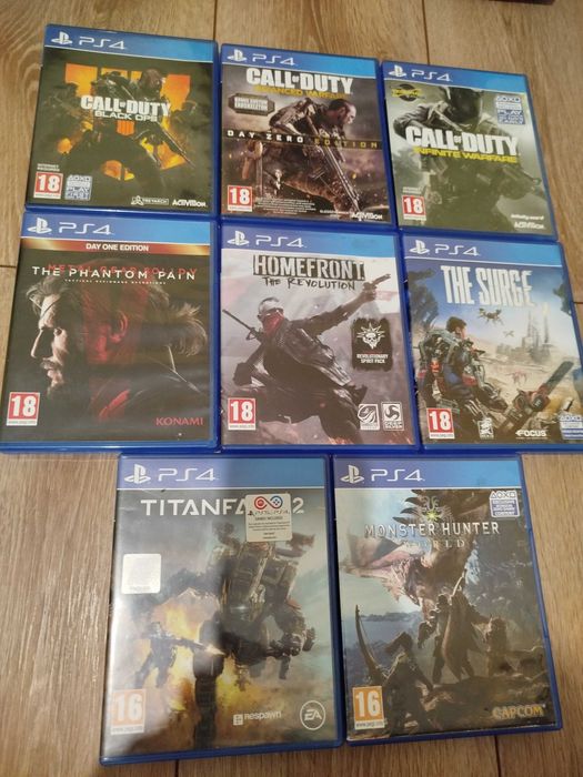 Продавам игри за PS4 Call of Duty, Homefront, Titanfall, Metal Gear...