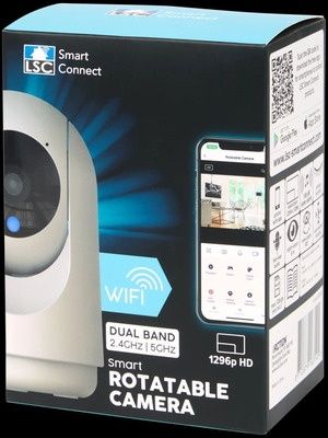 Wi Fi IP Камера с въртяща се глава