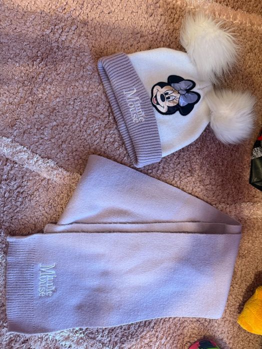 Детско зимно яке 104см с шал и шапка