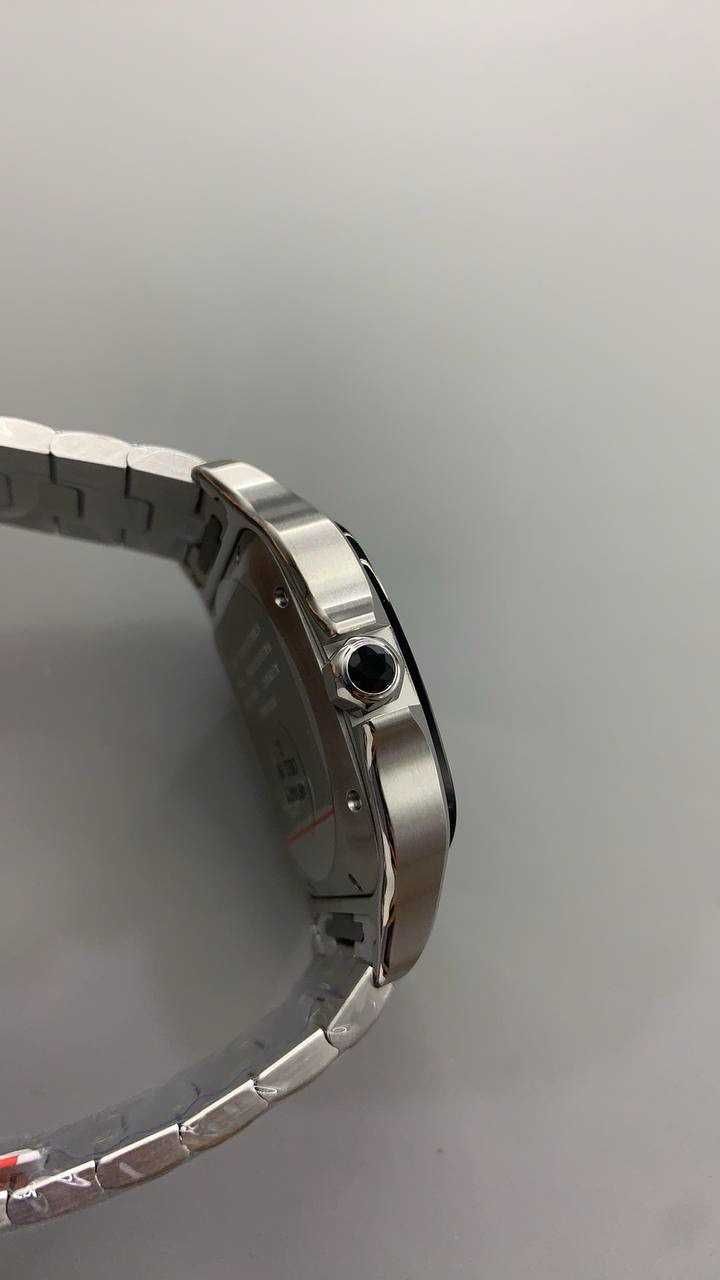 cartier santos 100 black bazel