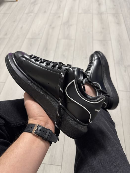 Adidasi Barbati Alex. Mcq. Contemporan Full Negru!