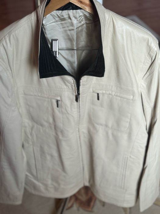 Куртка кожаная.