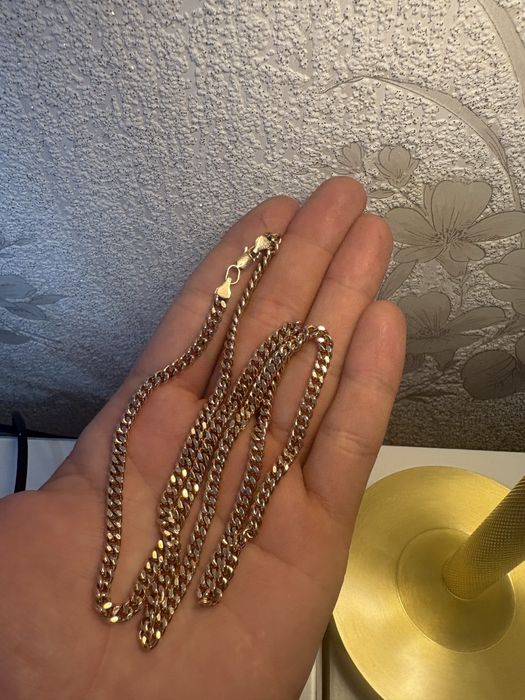 Золотая цепь 60 см