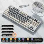 Langtu LT84 – игровая механическая клавиатура. С RGB, бесшумная.