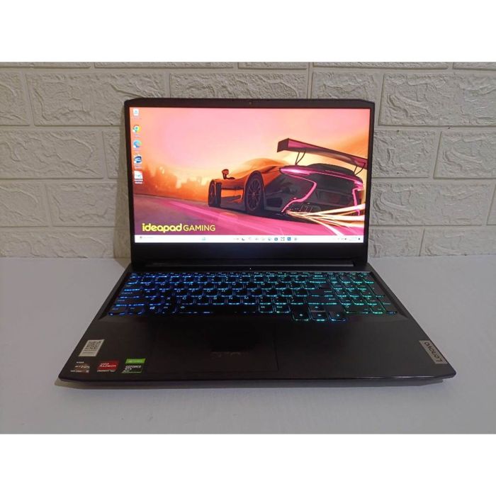 Игровой ноутбук Lenovo gaming 3, ryzen 5, nvidia1650, ssd256gb.