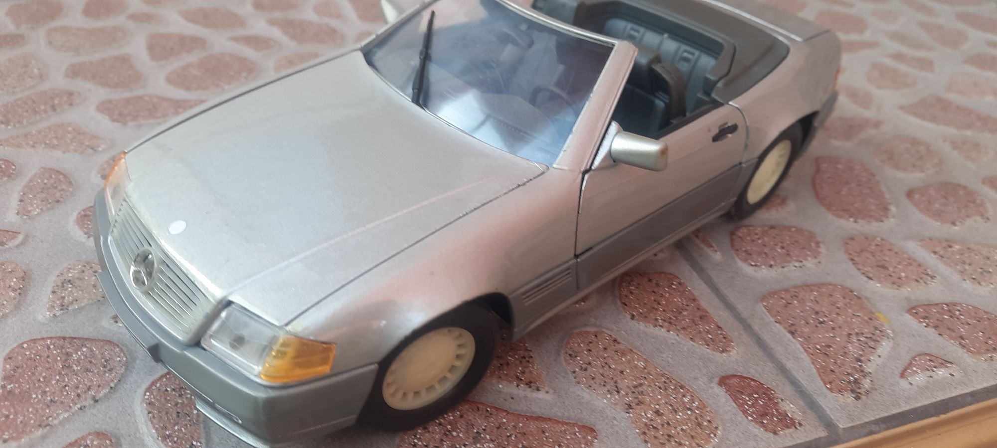 Метална Количка  Merzedes-benz 500sel Cabrio
