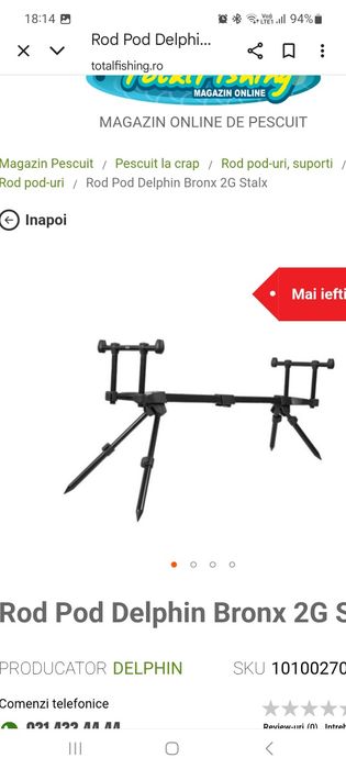 Vând rotpod Delphin și alarme Delphin + swinghere