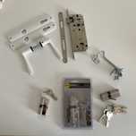 Set inchuietori cilindri siguranta YALE broasca maner carlig poarta