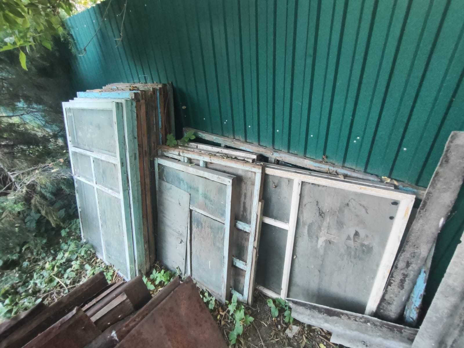 Деревянные окна даром