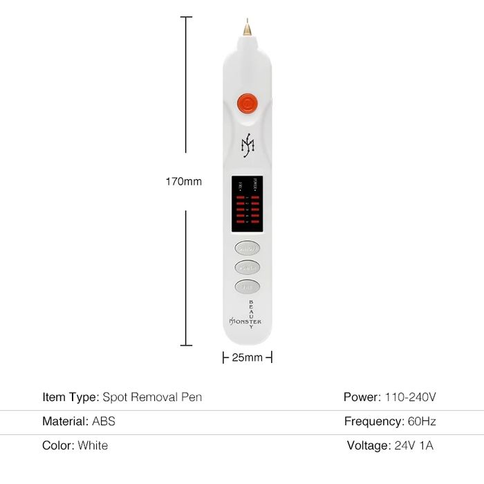 Нов професионален плазма пен, plasma pen за премахване на петна, бенки