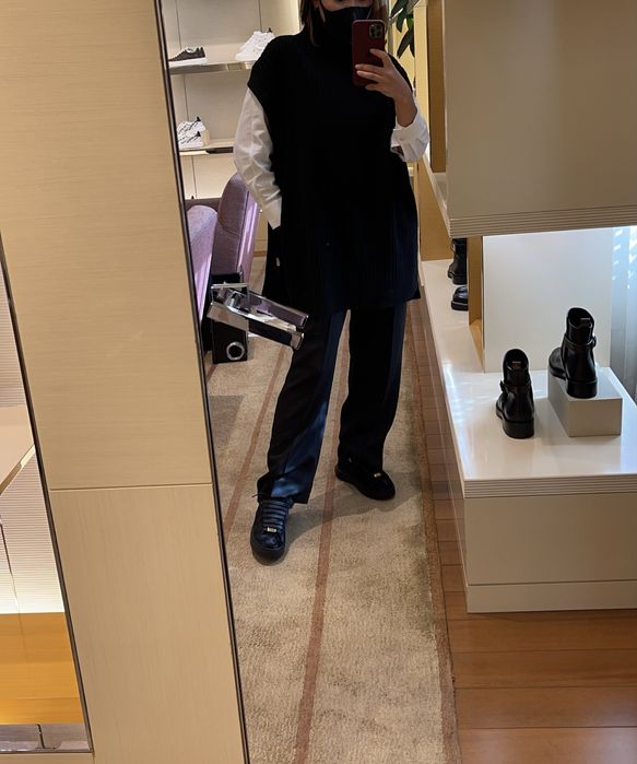 Манишка-кейп massimo dutti