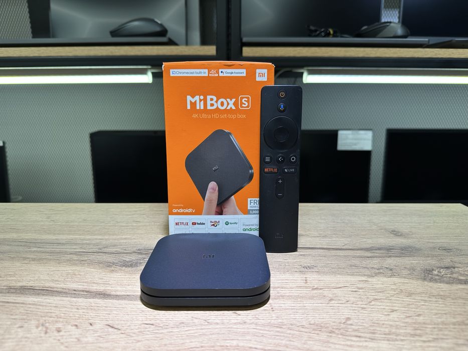 Тв-Приставка Xiaomi Mi Box S 4K Ultra HD set - top box, 10648/A10