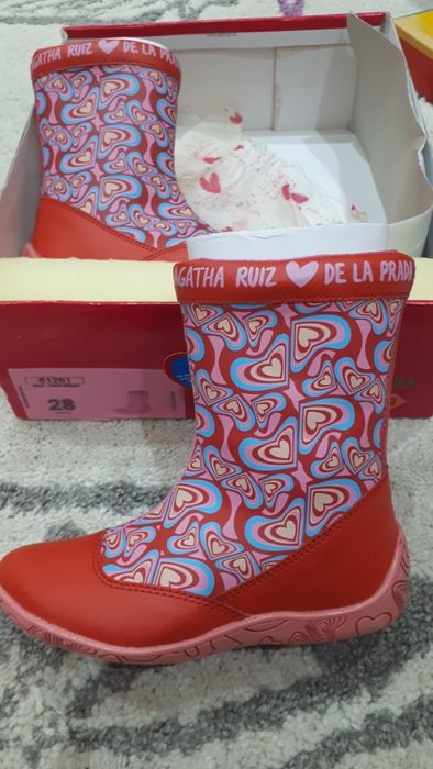 cizme piele agatha ruiz de la prada marimea 28