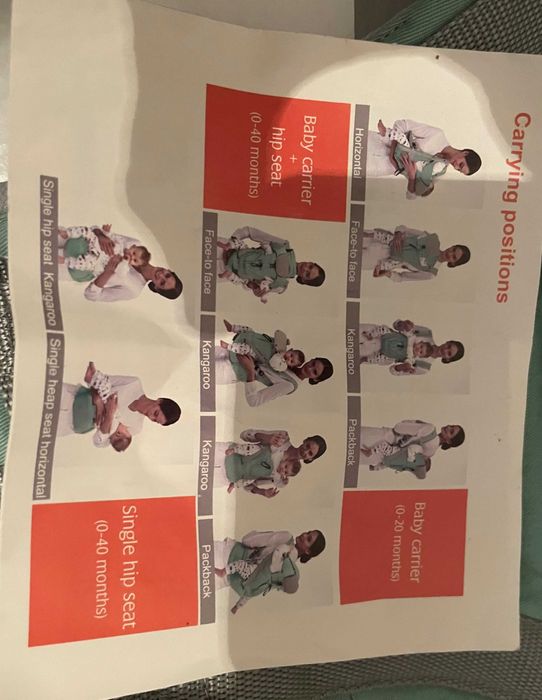 Ham/Marsupiu bebe cu scaunel detasabil, Cute4Babies®, 0-36 luni