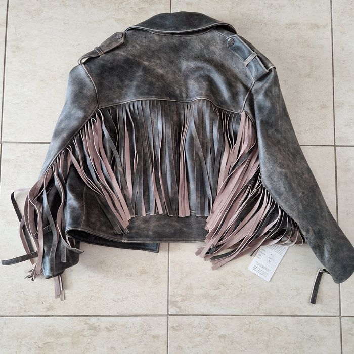 Geaca de piele naturala