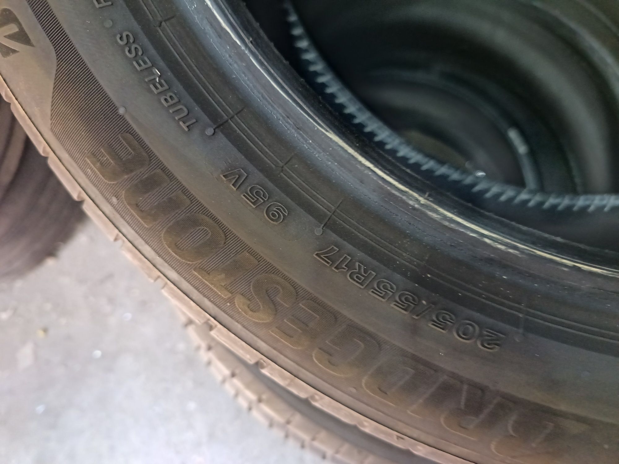 Anvelope vara 205 55 17 bridgestone 2024 7.5mm