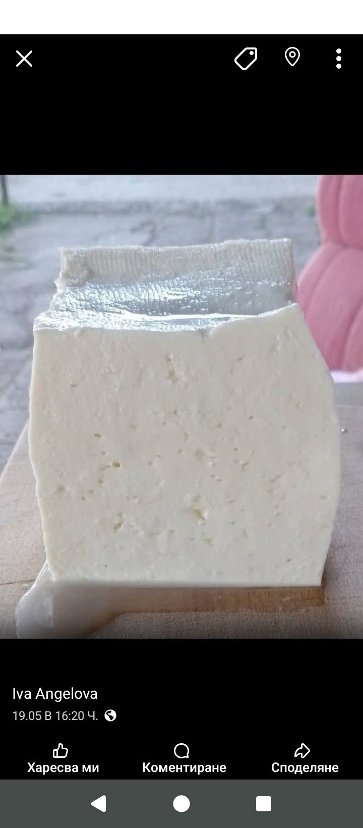Истинско Биволско сирене