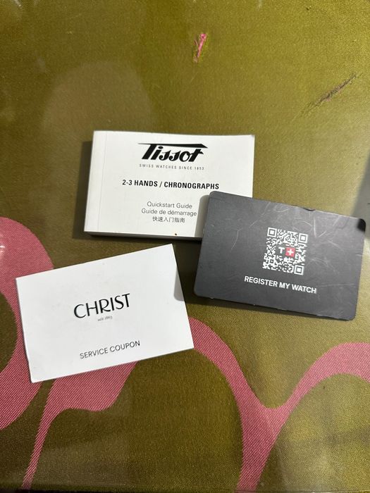 Ceas Tissot Seastar 1000 Chronograph full box acte cutie+ bon achiziti