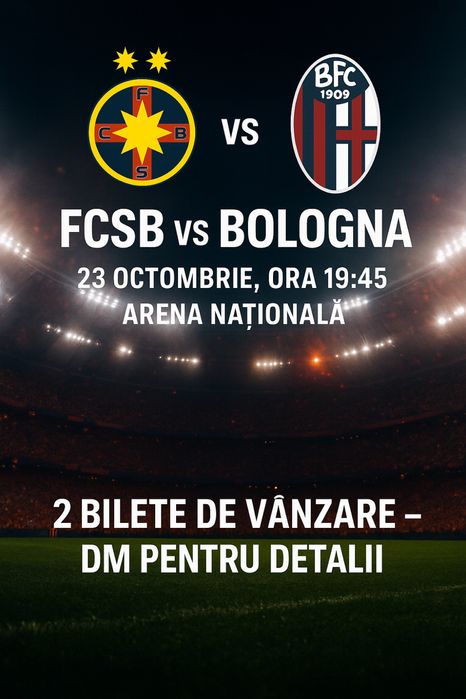 Bilete Fcsb Bologna