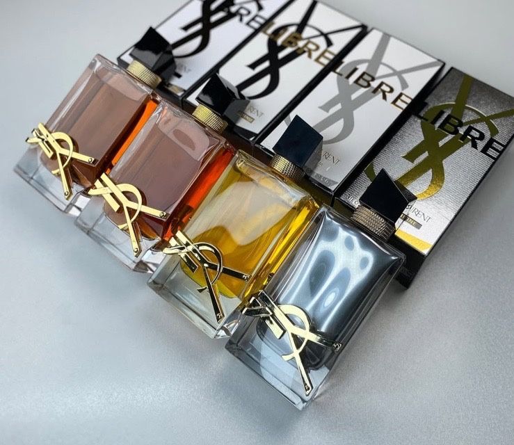 Yves Saint Laurent Libre fragrance collection.