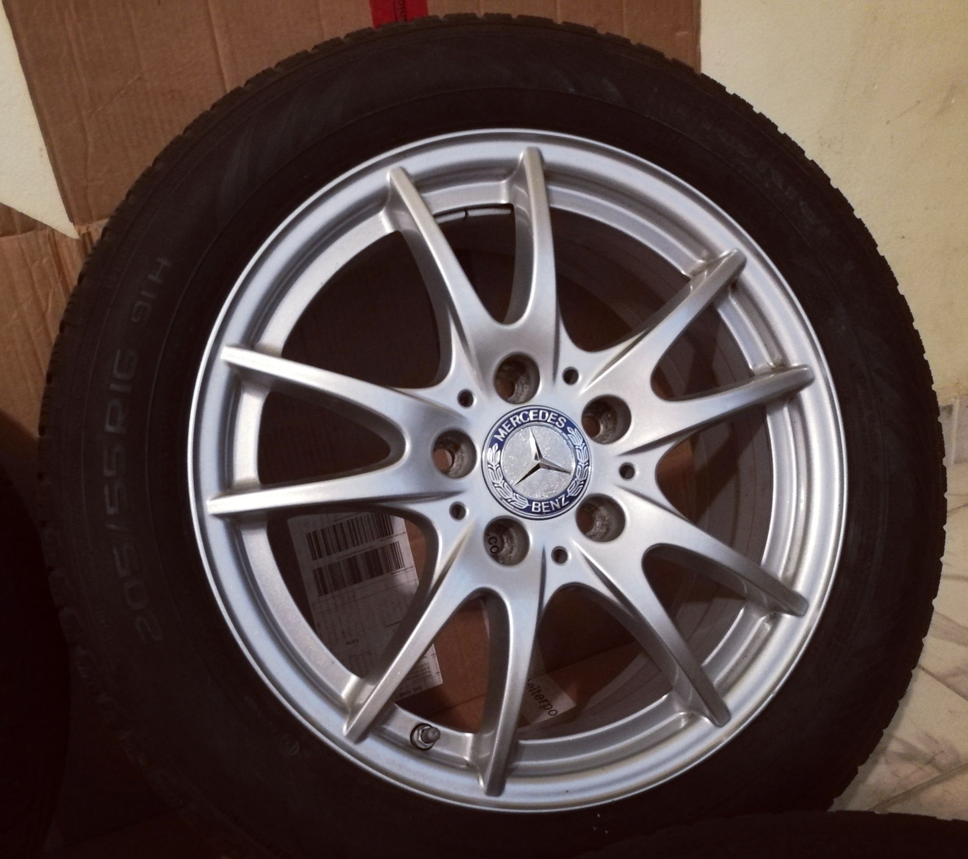 16" 5х112 Оригинални джанти Mercedes B class w246 Мерцедес А, Б класа