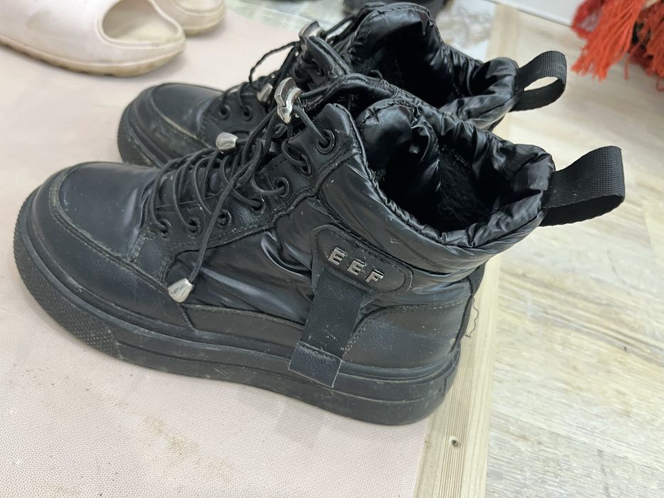 женская обувь с мехом демисезонная